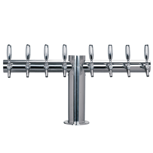Metro "T" - 8 Faucet - Polished Stainless Steel